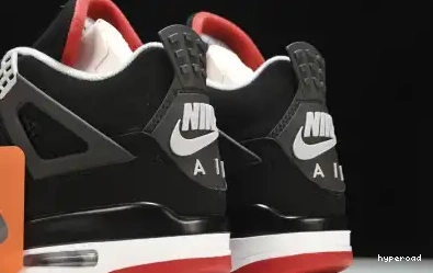 Hyperoad - BLACK CEMENT (2019) JORDAN  4 BRED 0515